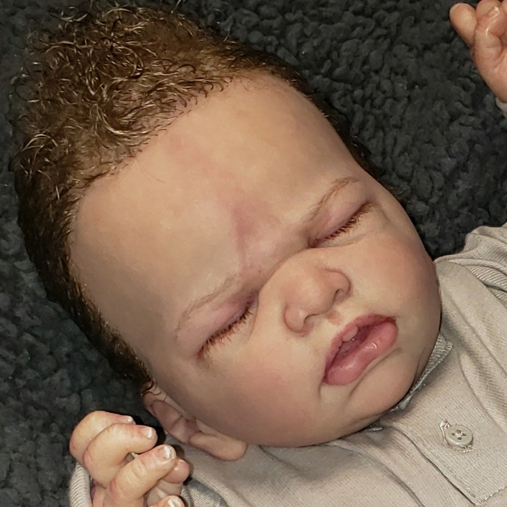 Reborn doll baby Emily Jameson's SAWYER newborn boy